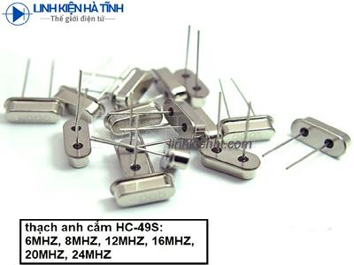 THẠCH ANH CẮM 49S 6MHZ  THẠCH ANH CẮM 49S 6MHZ